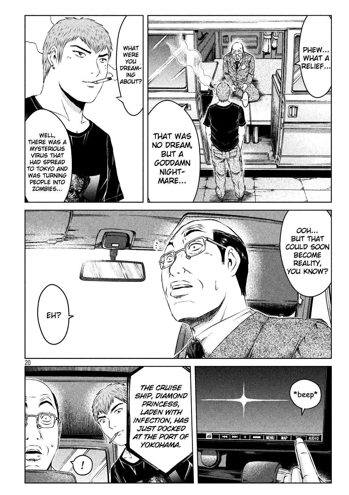 GTO - Paradise Lost Chapter 127 page 20 - Chapter 127: The extraordinary adventures of the Uchiyamada Family Part 3