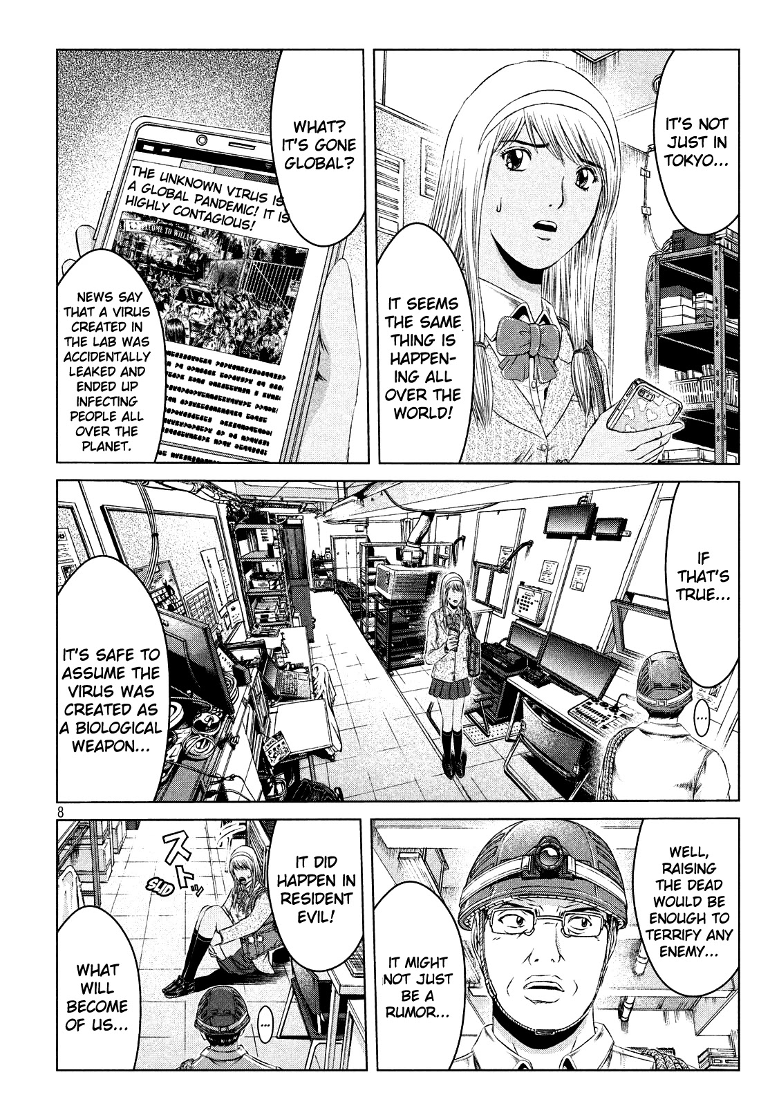 GTO - Paradise Lost Chapter 127 page 8 - Chapter 127: The extraordinary adventures of the Uchiyamada Family Part 3