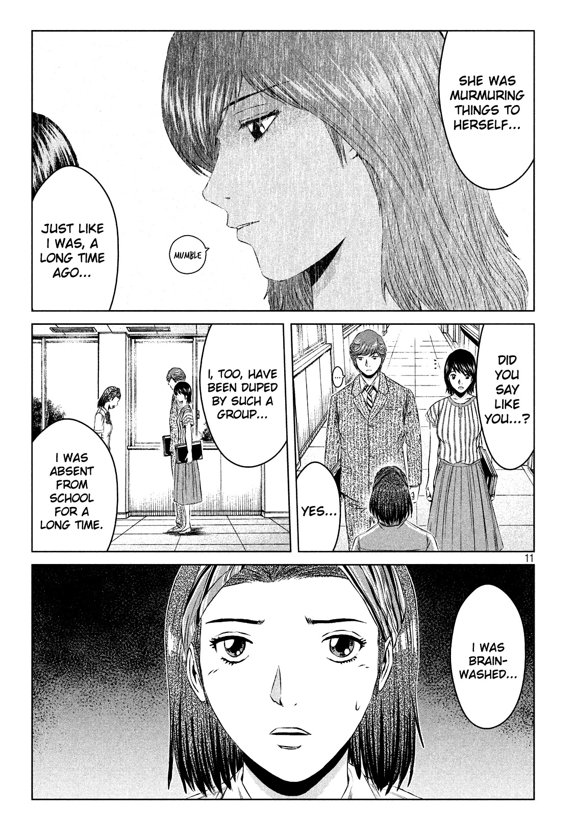 GTO - Paradise Lost Chapter 128 page 11 - Chapter 128: The return of the princess