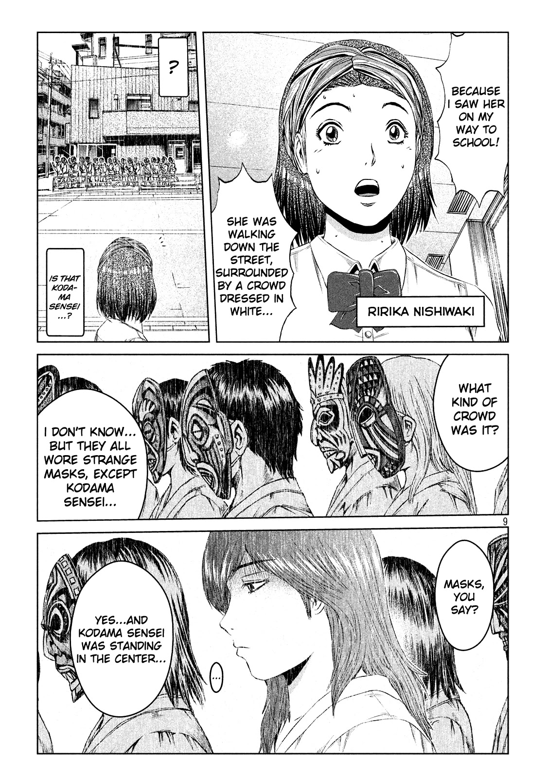 GTO - Paradise Lost Chapter 128 page 9 - Chapter 128: The return of the princess