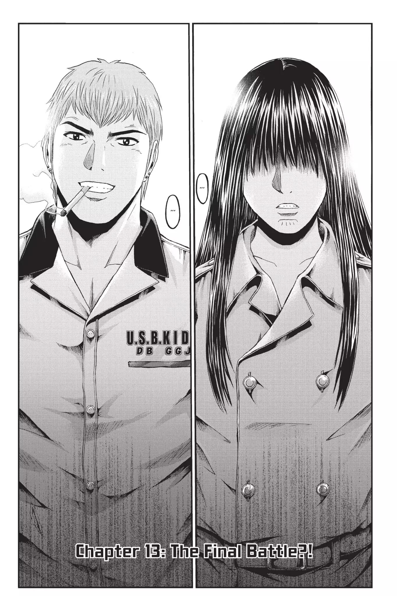 GTO - Paradise Lost Chapter 13 page 1 - Chapter 13: The Final Battle?!