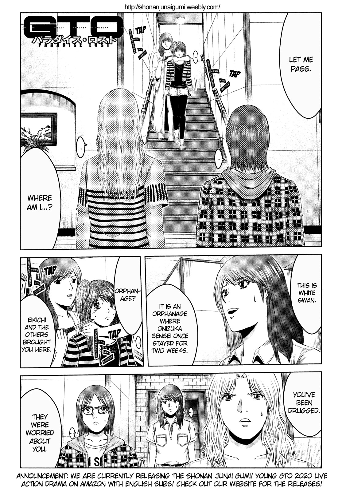 GTO - Paradise Lost Chapter 134 page 1 - Chapter 134