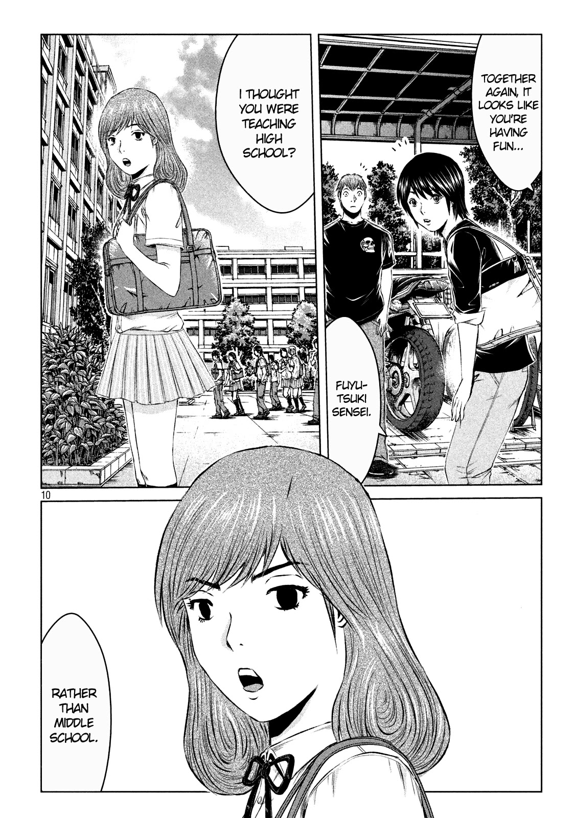 GTO - Paradise Lost Chapter 134 page 10 - Chapter 134