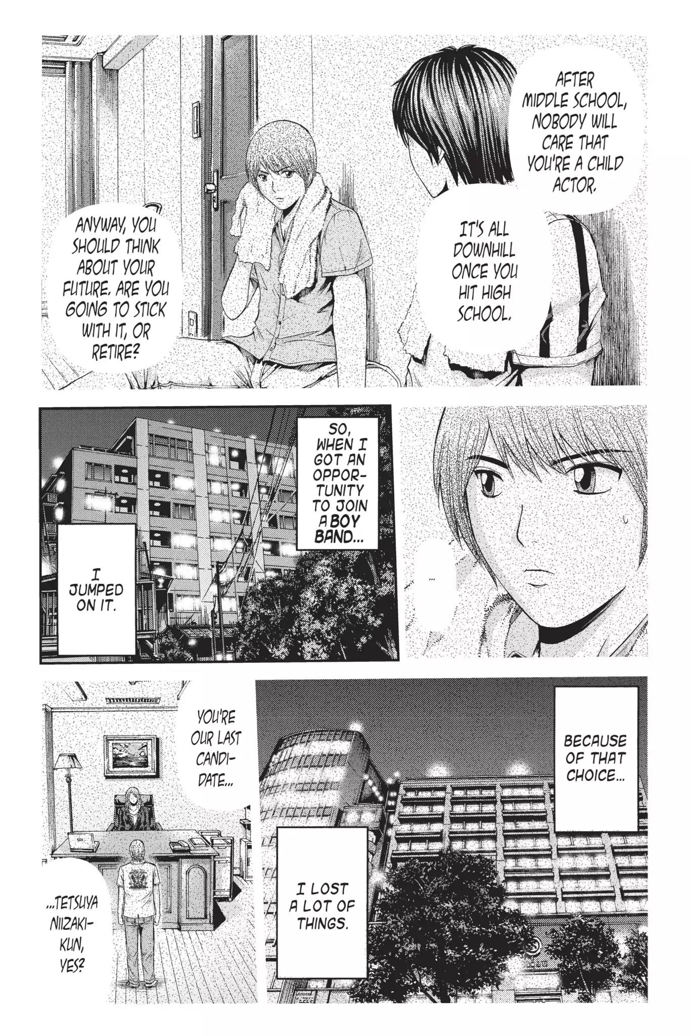 GTO - Paradise Lost Chapter 14 page 9 - Chapter 14: The Girl Who Dreams, The Boy Who Sells Dreams
