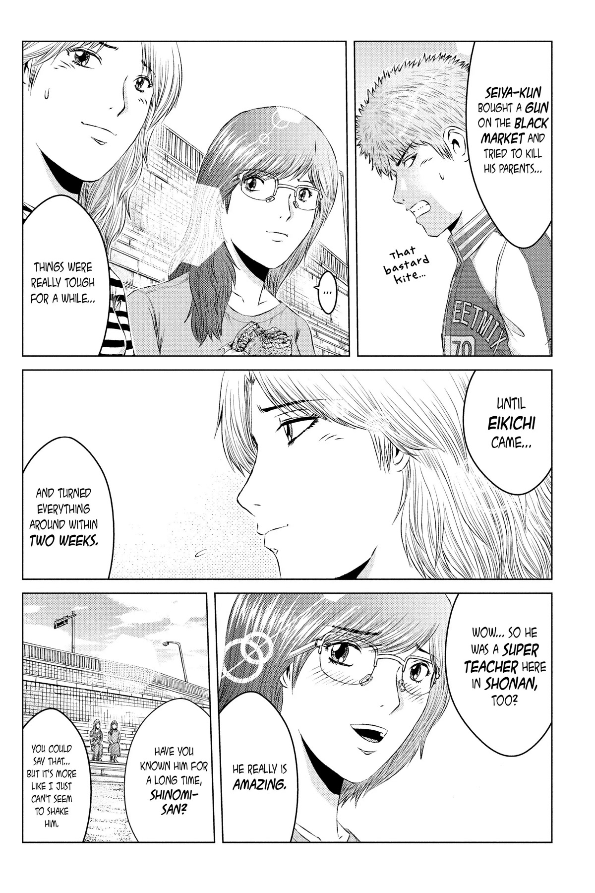 GTO - Paradise Lost Chapter 142 page 7 - Chapter 142
