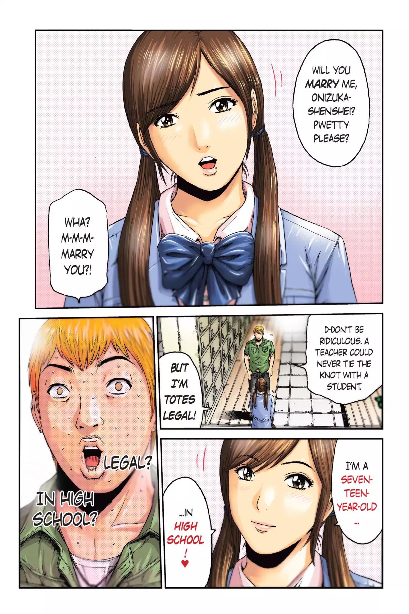 GTO - Paradise Lost Chapter 2 page 1 - Chapter 2: Ticket to Paradise