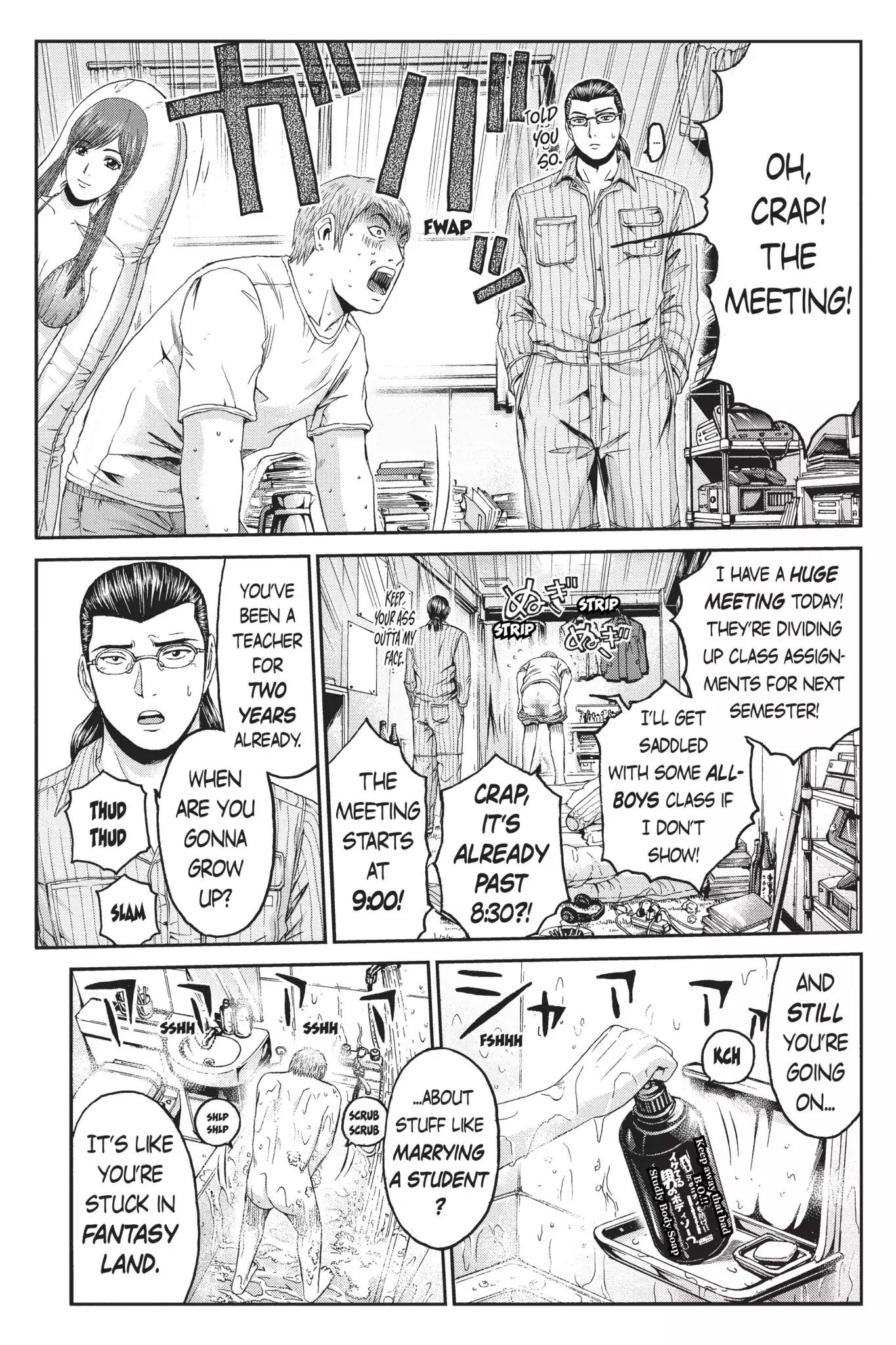GTO - Paradise Lost Chapter 2 page 6 - Chapter 2: Ticket to Paradise