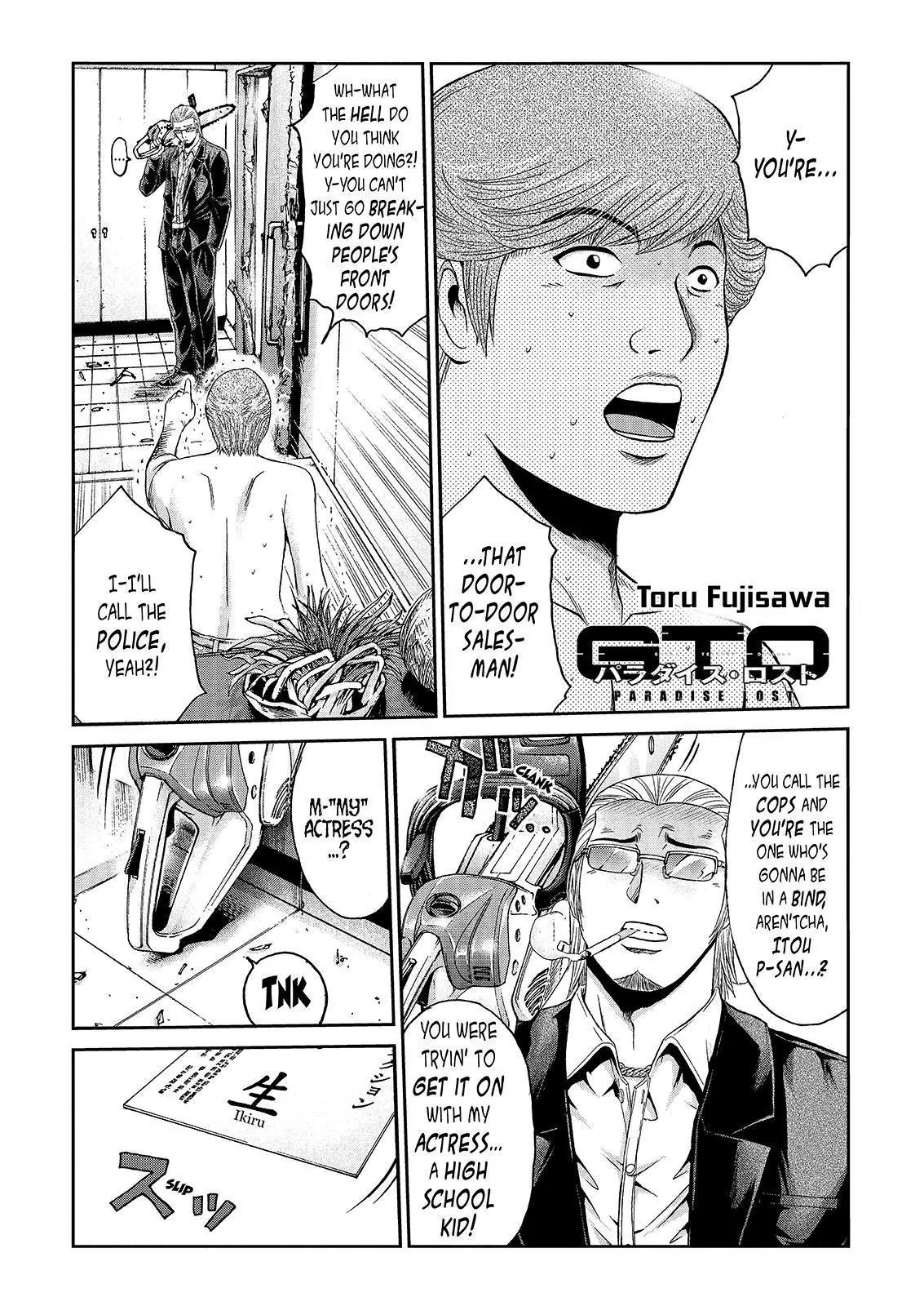GTO - Paradise Lost Chapter 27 page 1 - Chapter 27: Yo, Prez!