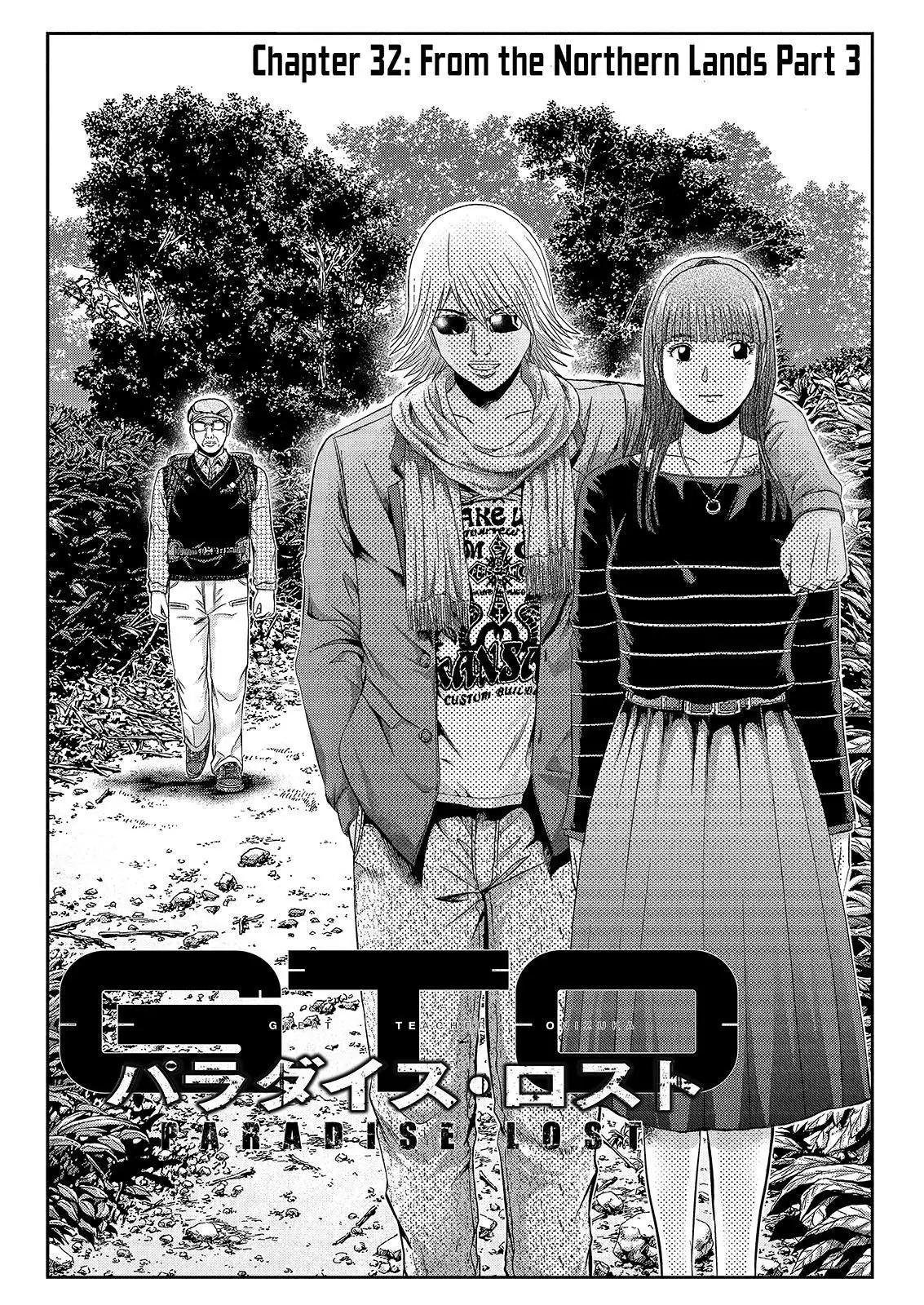 GTO - Paradise Lost Chapter 32 page 1 - Chapter 32: From the Northen Lands Part 3
