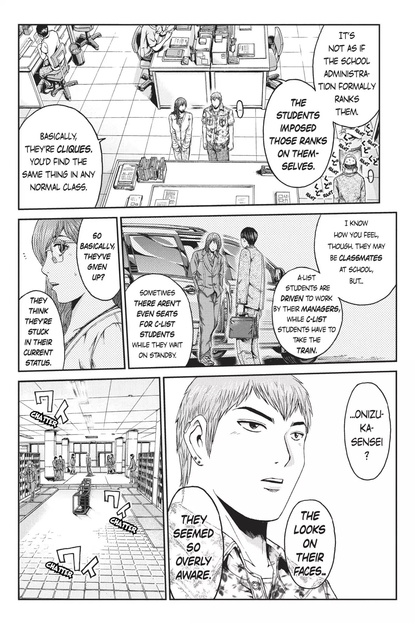 GTO - Paradise Lost Chapter 5 page 11 - Chapter 5: The Rules in Class G