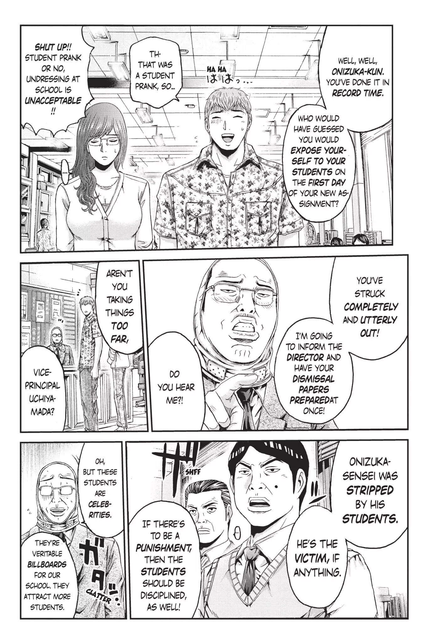 GTO - Paradise Lost Chapter 5 page 9 - Chapter 5: The Rules in Class G