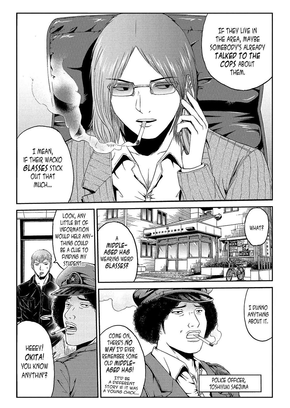 GTO - Paradise Lost Chapter 50 page 9 - Chapter 50: Find That Slits Lady!!