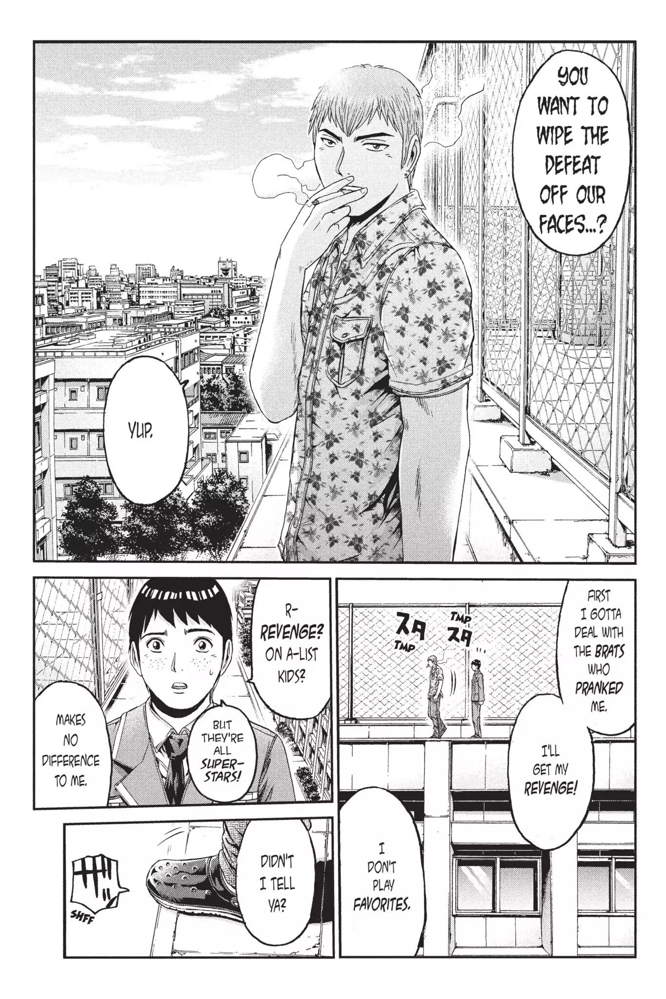 GTO - Paradise Lost Chapter 6 page 1 - Chapter 6: The Masked Teacher?
