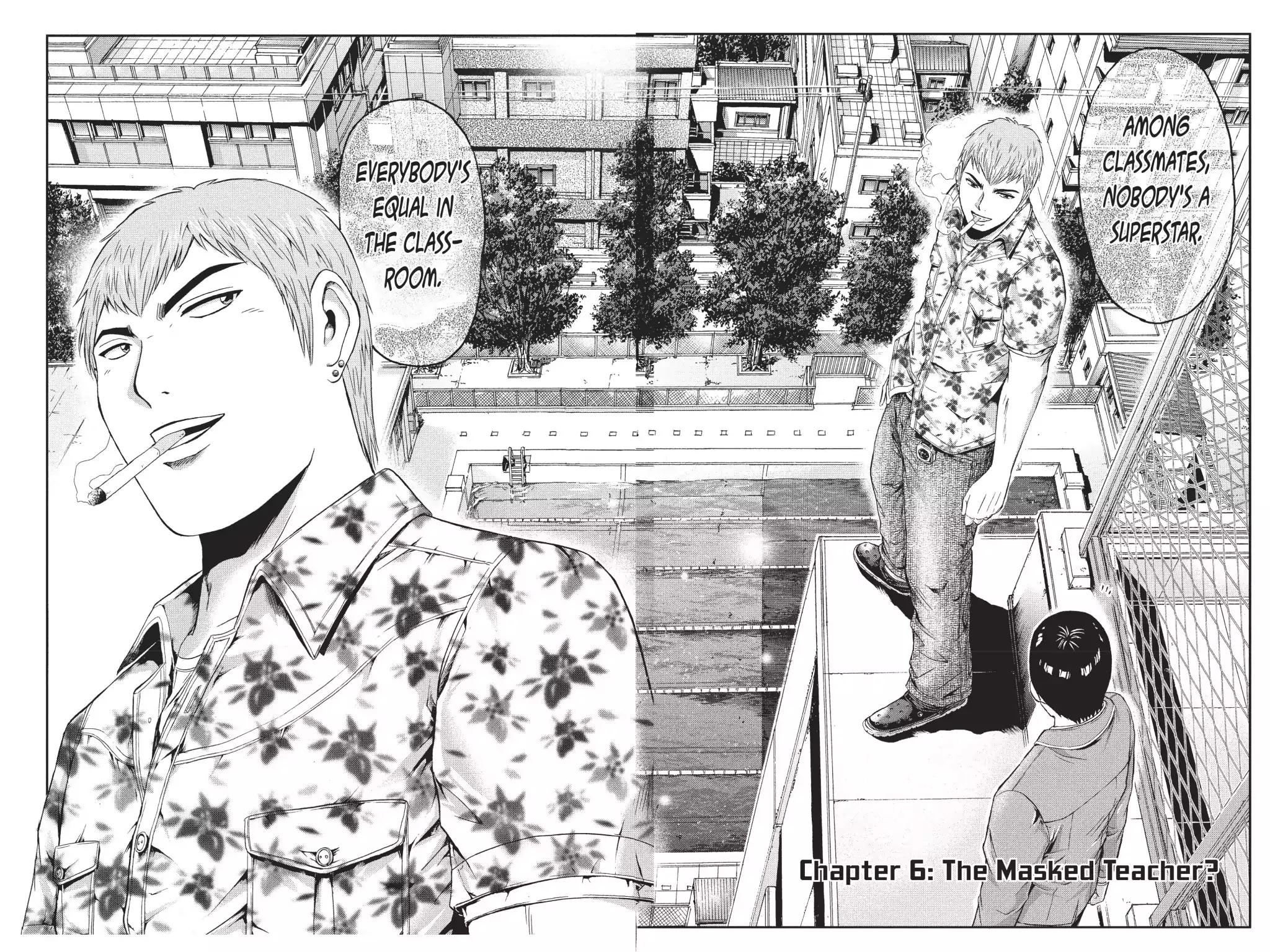 GTO - Paradise Lost Chapter 6 page 2 - Chapter 6: The Masked Teacher?