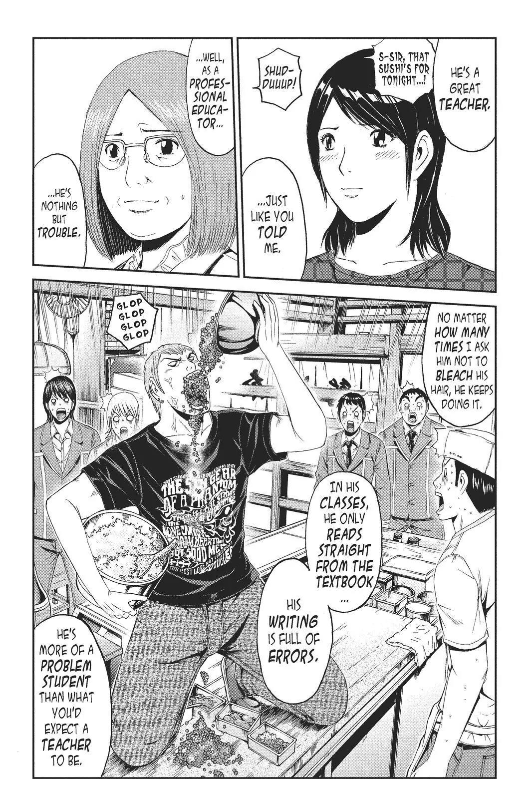 GTO - Paradise Lost Chapter 60 page 7 - Chapter 60: Sushi-Party!