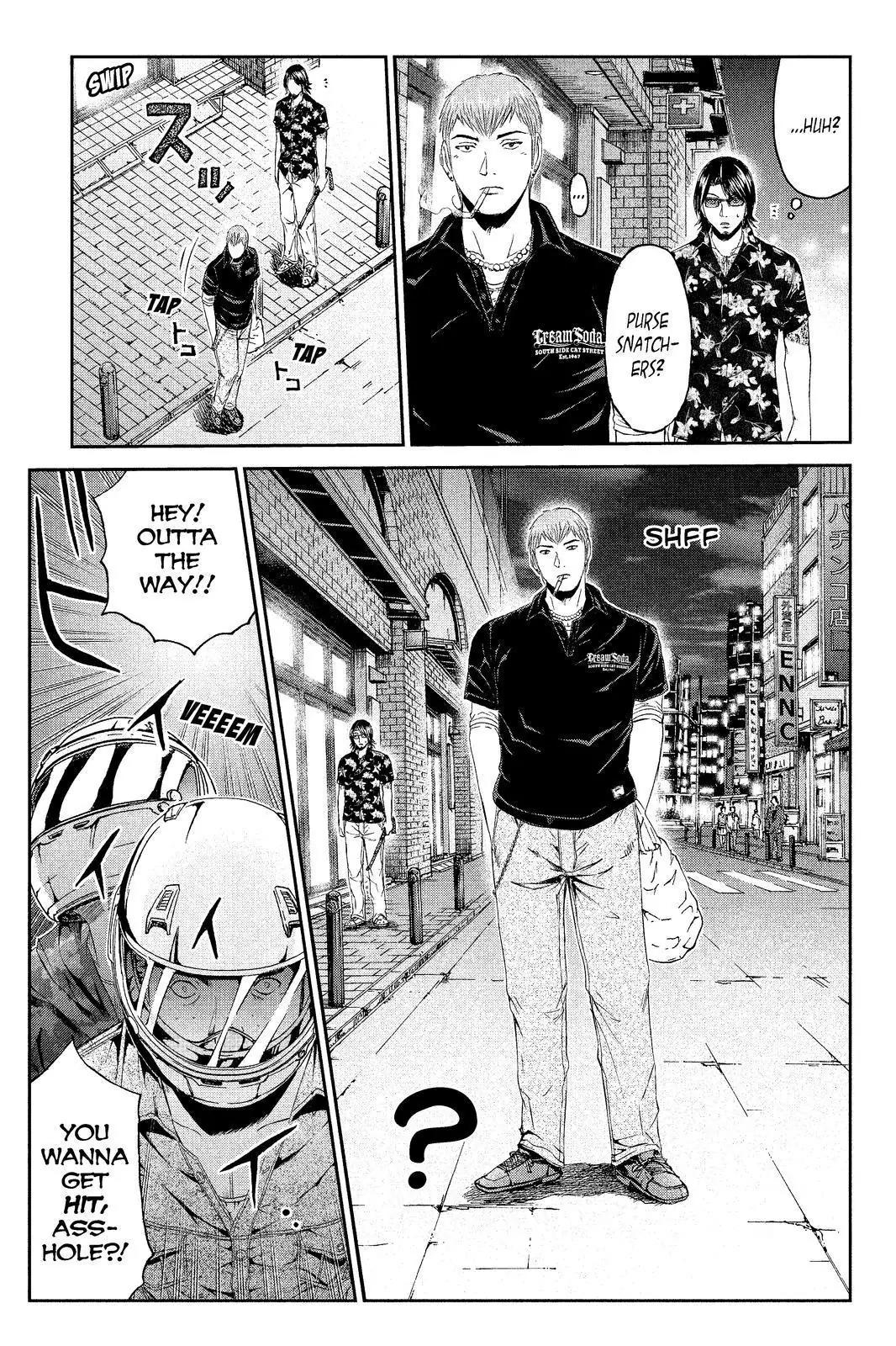 GTO - Paradise Lost Chapter 62 page 15 - Chapter 62: Former Gangbanger Stalker?!