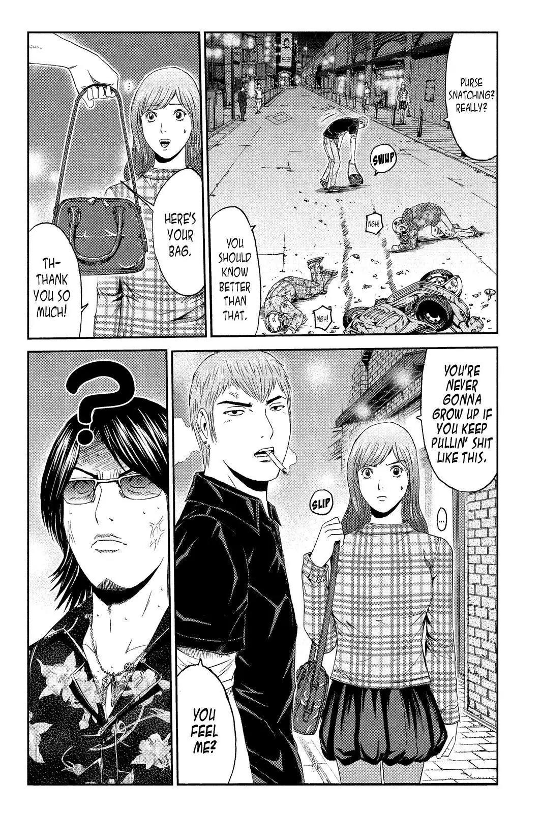 GTO - Paradise Lost Chapter 62 page 18 - Chapter 62: Former Gangbanger Stalker?!