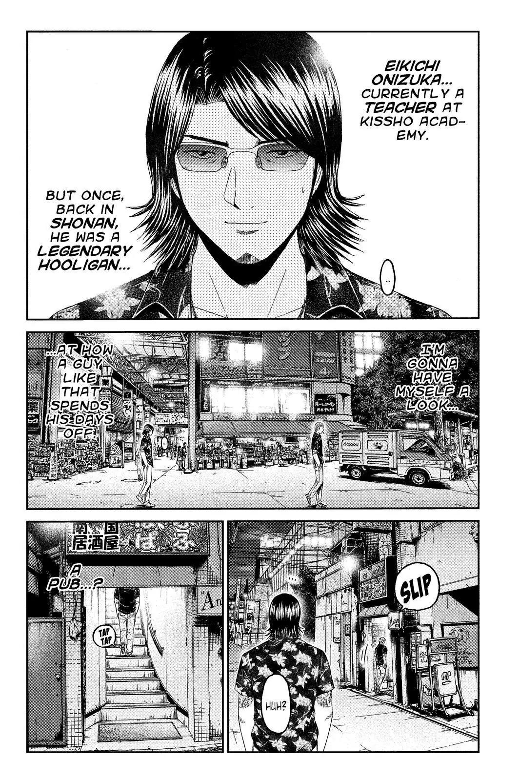 GTO - Paradise Lost Chapter 62 page 2 - Chapter 62: Former Gangbanger Stalker?!