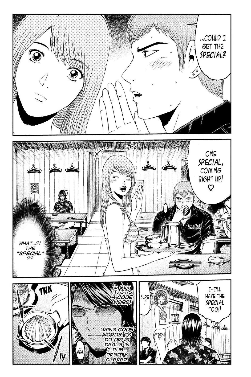 GTO - Paradise Lost Chapter 62 page 4 - Chapter 62: Former Gangbanger Stalker?!