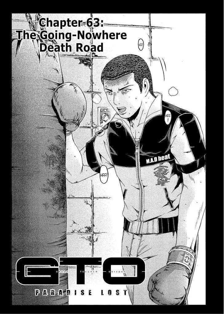 GTO - Paradise Lost Chapter 64 page 2 - Chapter 64: The Going-Nowhere Death Road