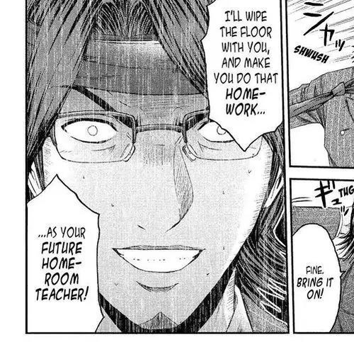 GTO - Paradise Lost Chapter 68: Quiz King Onizuka?! cover