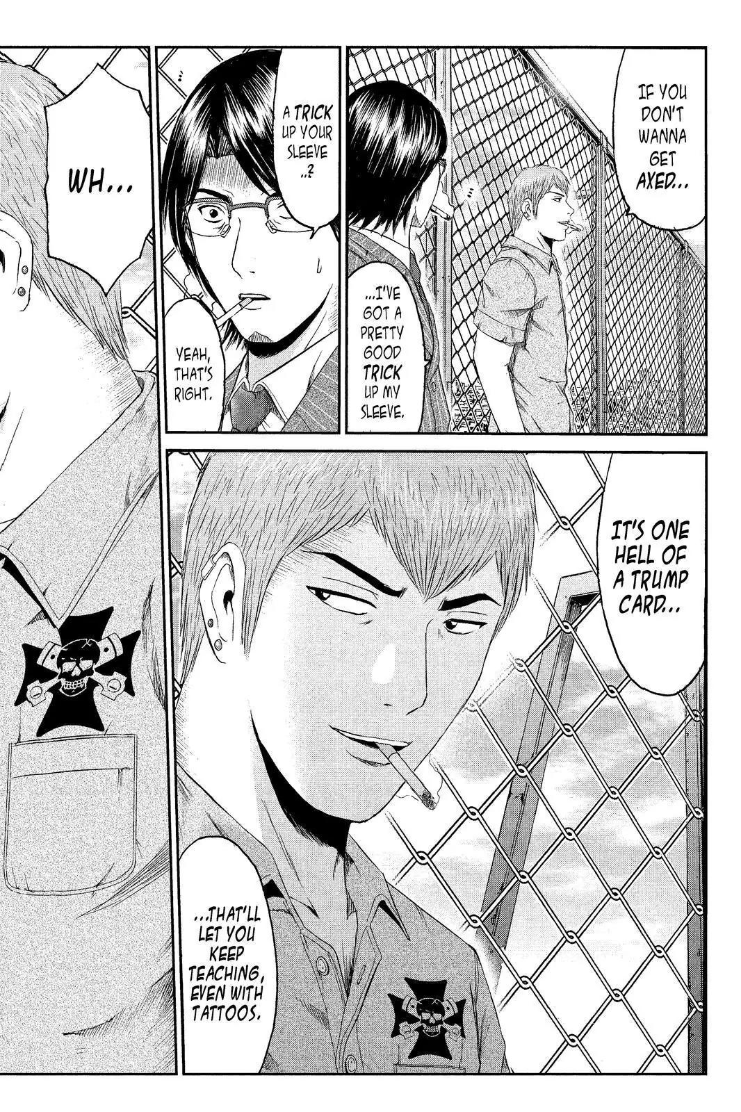 GTO - Paradise Lost Chapter 70 page 21 - Chapter 70: Kagetora, You're Out