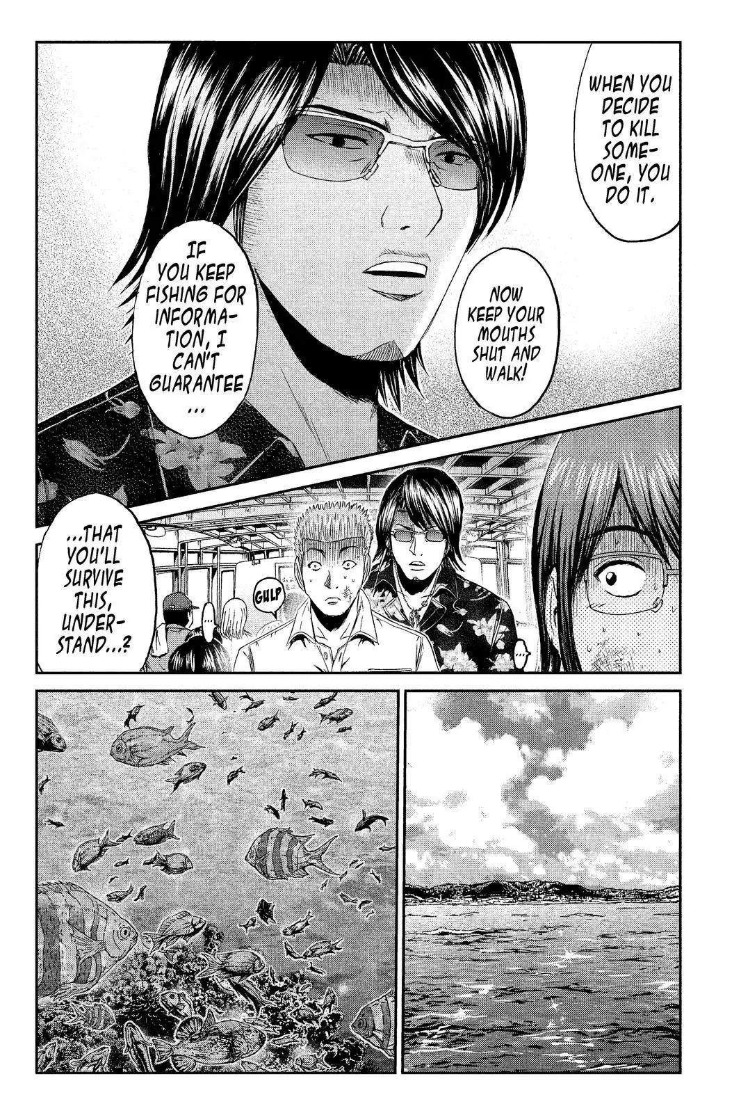 GTO - Paradise Lost Chapter 74 page 14 - Chapter 74: Shipboard Declaration