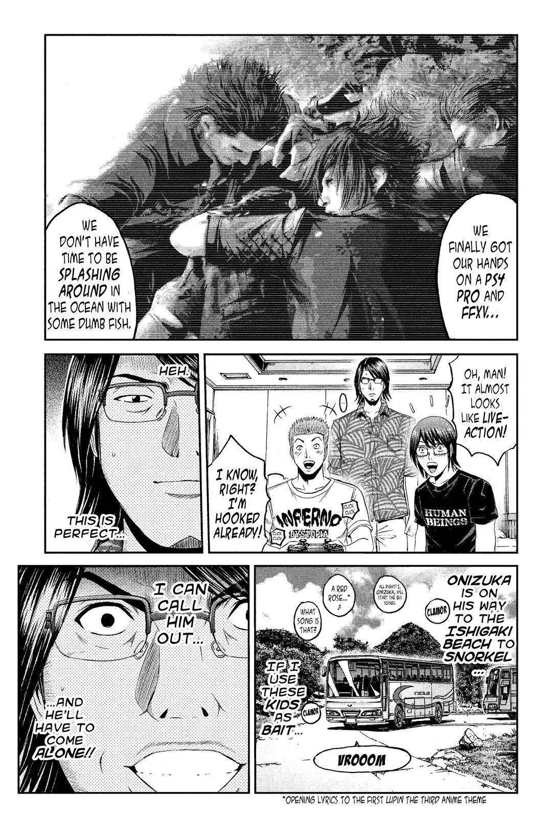 GTO - Paradise Lost Chapter 74 page 5 - Chapter 74: Shipboard Declaration