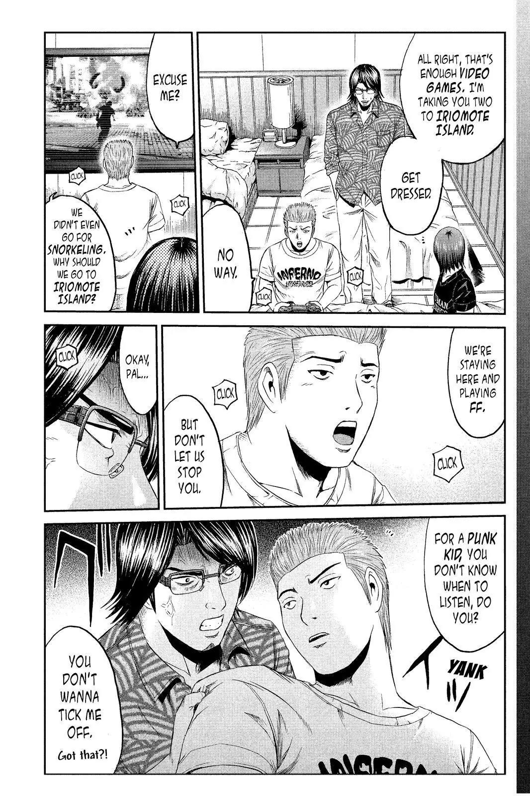 GTO - Paradise Lost Chapter 74 page 7 - Chapter 74: Shipboard Declaration