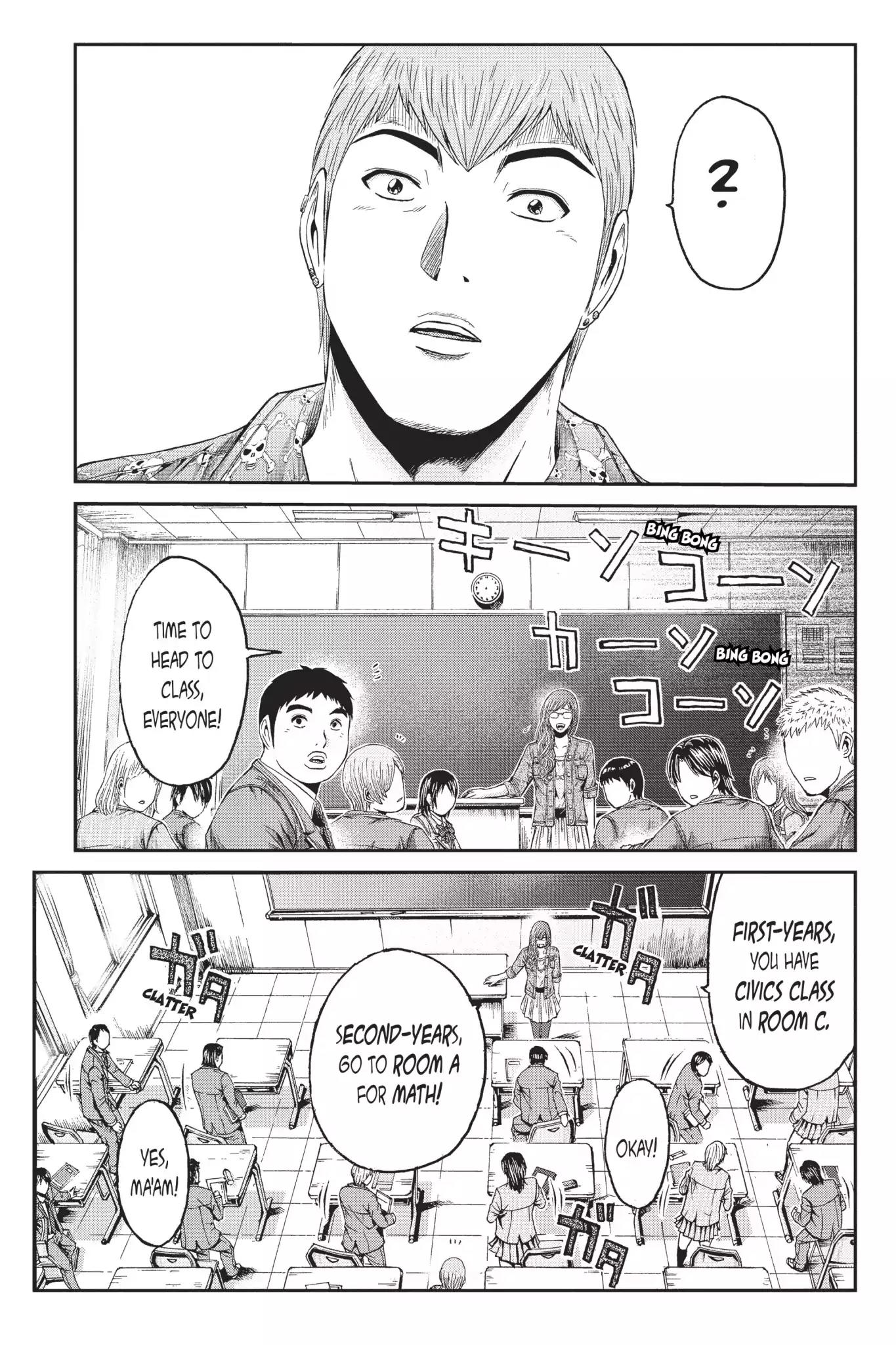 GTO - Paradise Lost Chapter 8 page 14 - Chapter 8: The Big Present Plan!