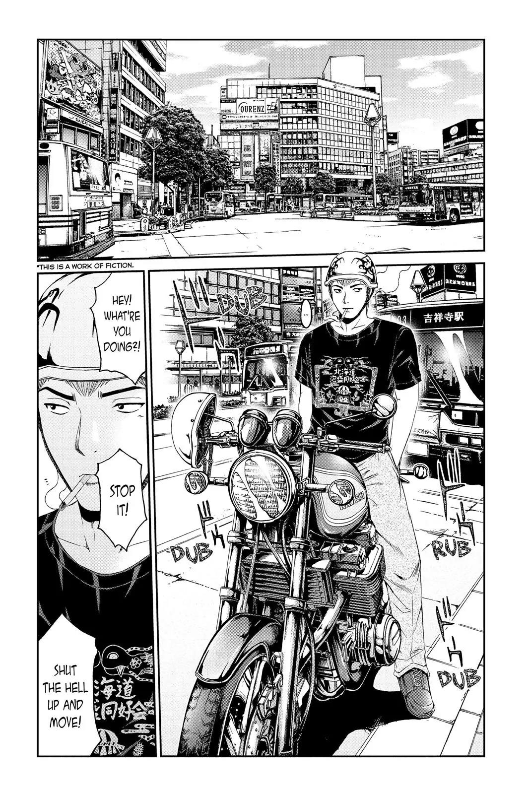 GTO - Paradise Lost Chapter 84 page 3 - Chapter 84: High Kick High School Girl