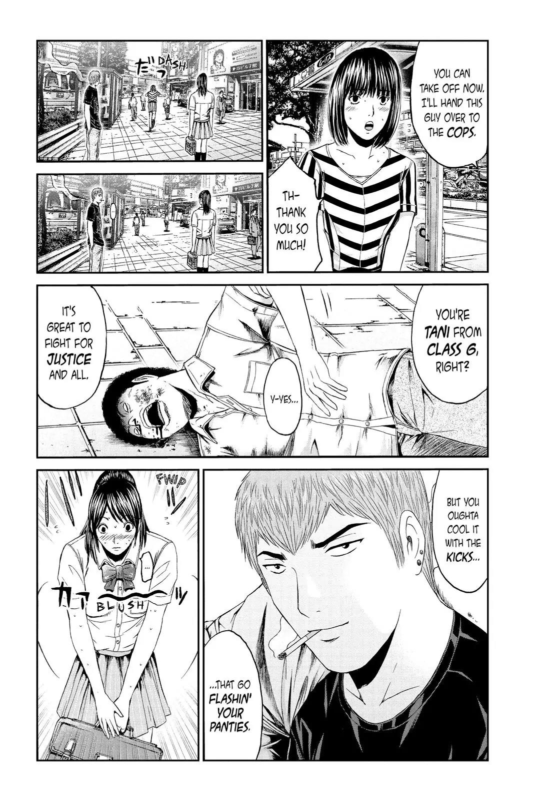 GTO - Paradise Lost Chapter 84 page 7 - Chapter 84: High Kick High School Girl