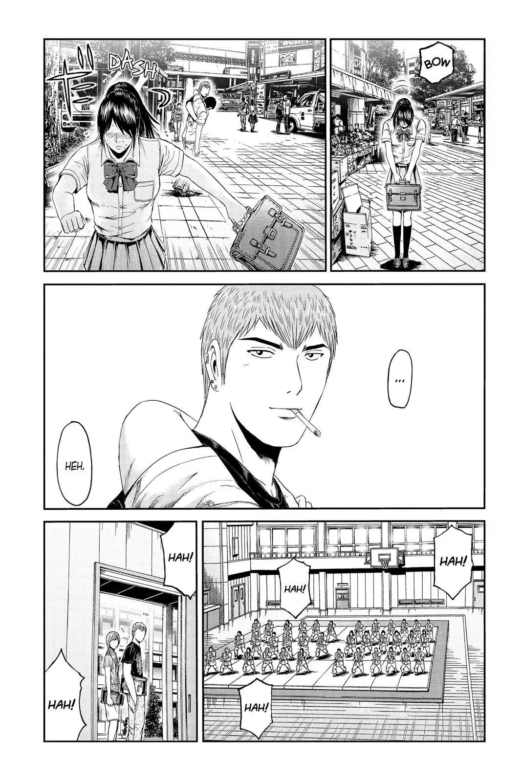 GTO - Paradise Lost Chapter 84 page 8 - Chapter 84: High Kick High School Girl