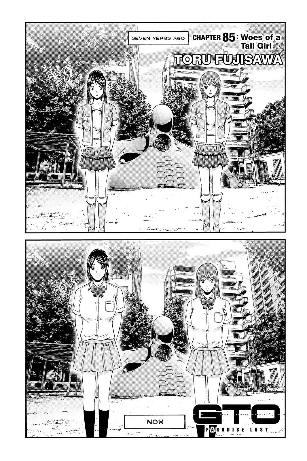 GTO - Paradise Lost Chapter 85 page 2 - Chapter 85: Woes Of A Tall Girl