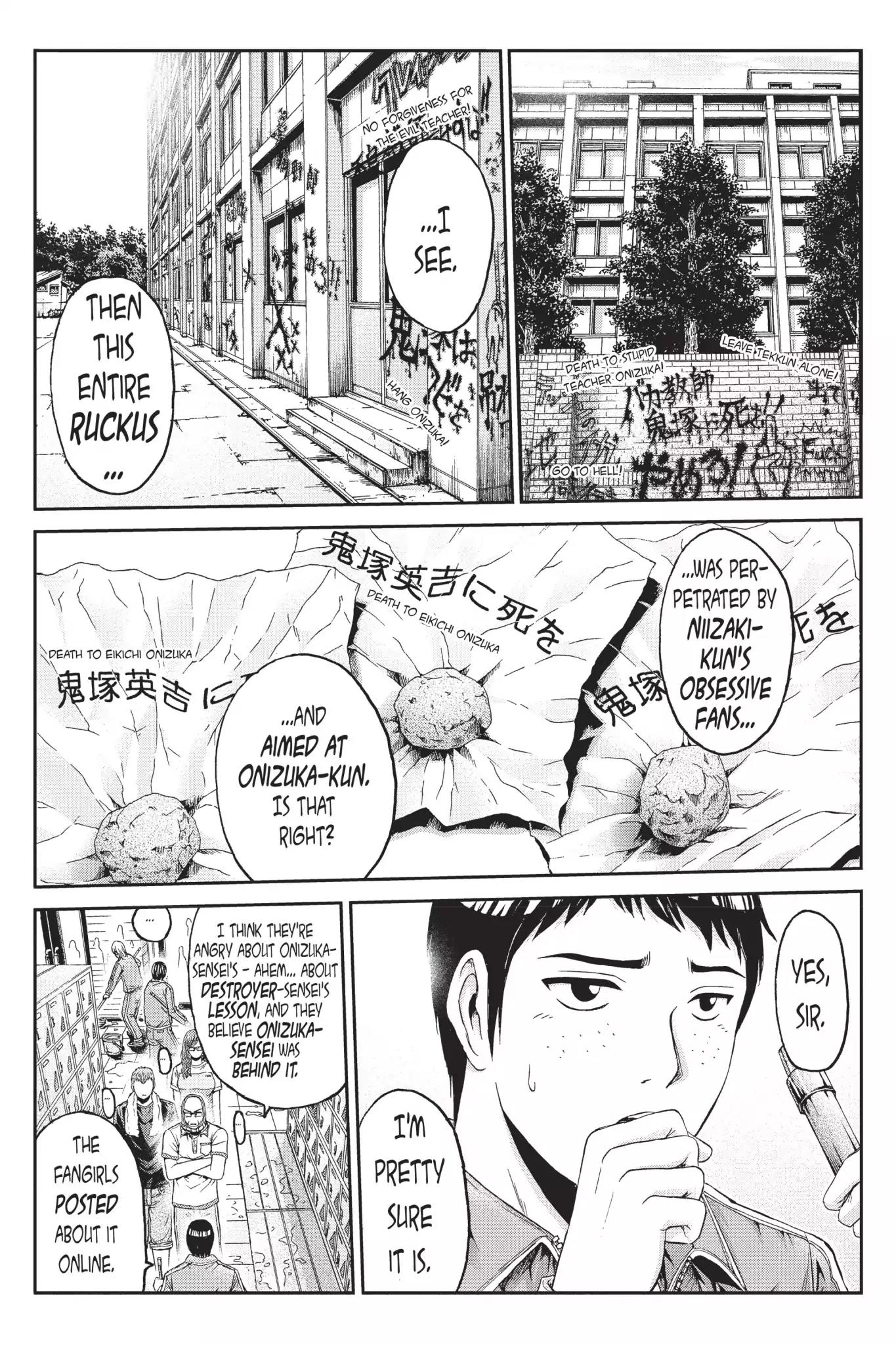 GTO - Paradise Lost Chapter 9 page 7 - Chapter 9 : Punishment Aimed at Eikichi Onizuka