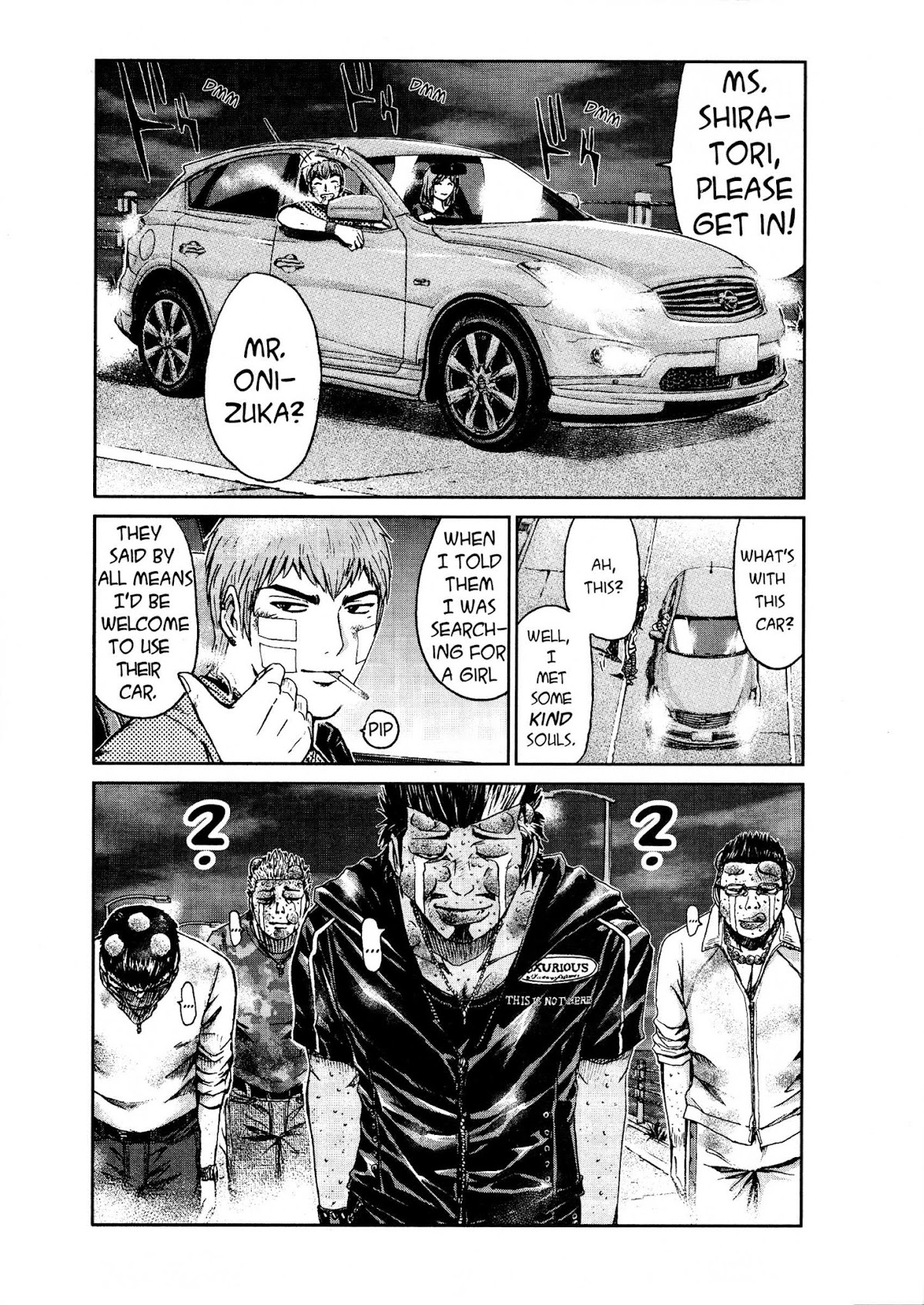 GTO: Shonan 14 Days Chapter 10 page 8 - Chapter 10: The Black Car, The Ants, And Him