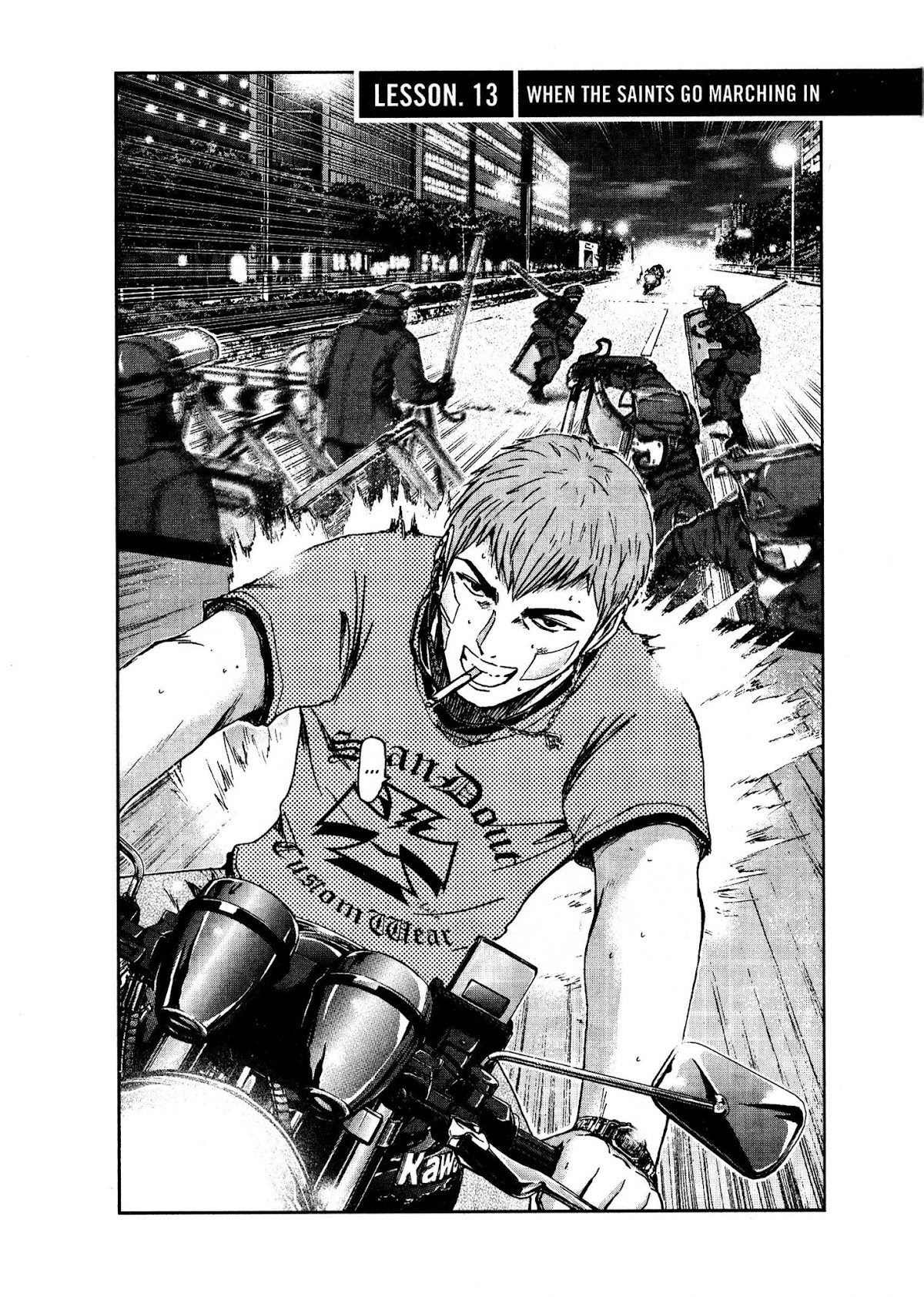 GTO: Shonan 14 Days Chapter 13 page 1 - Chapter 13: When The Saints Go Marching In