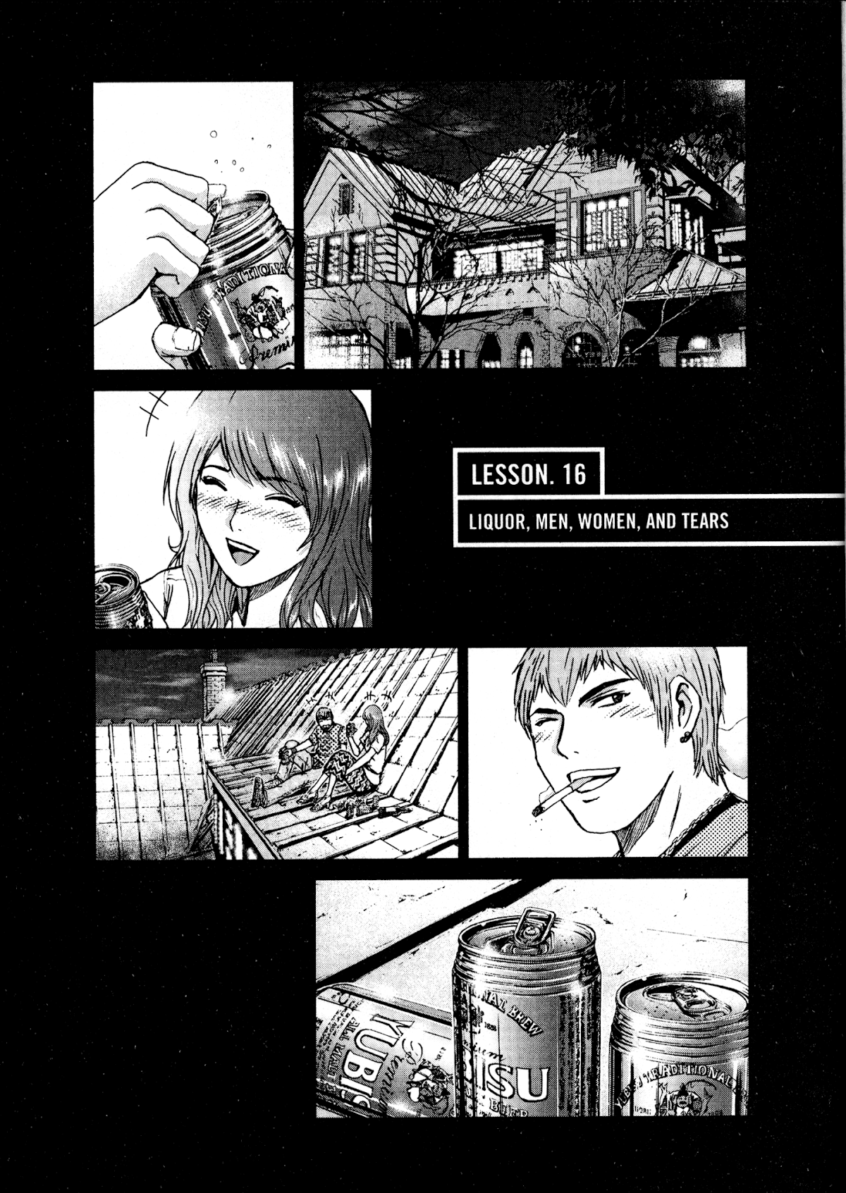GTO: Shonan 14 Days Chapter 16 page 1 - Chapter 16: Liquor, Men, Women, And Tears