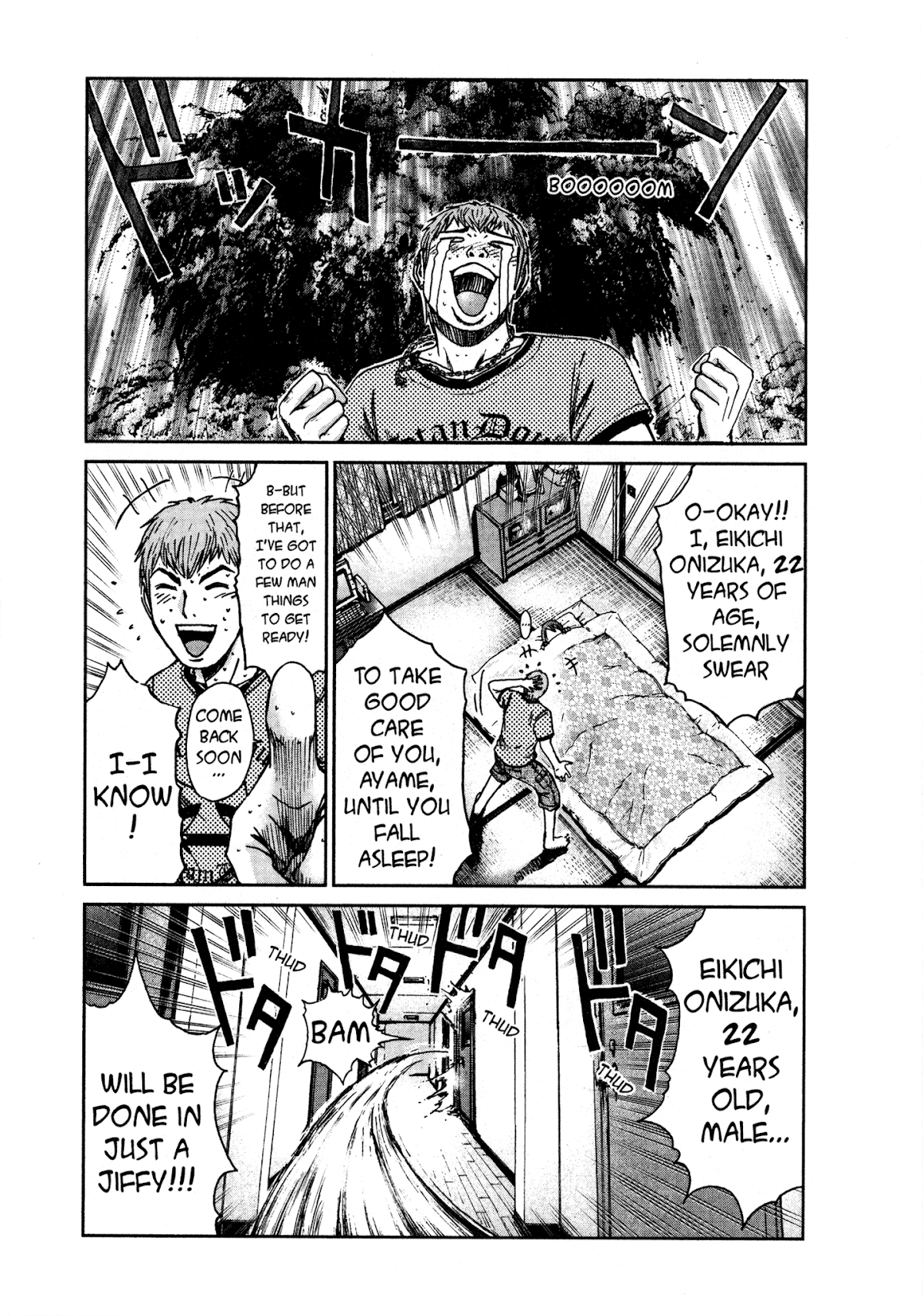 GTO: Shonan 14 Days Chapter 16 page 12 - Chapter 16: Liquor, Men, Women, And Tears