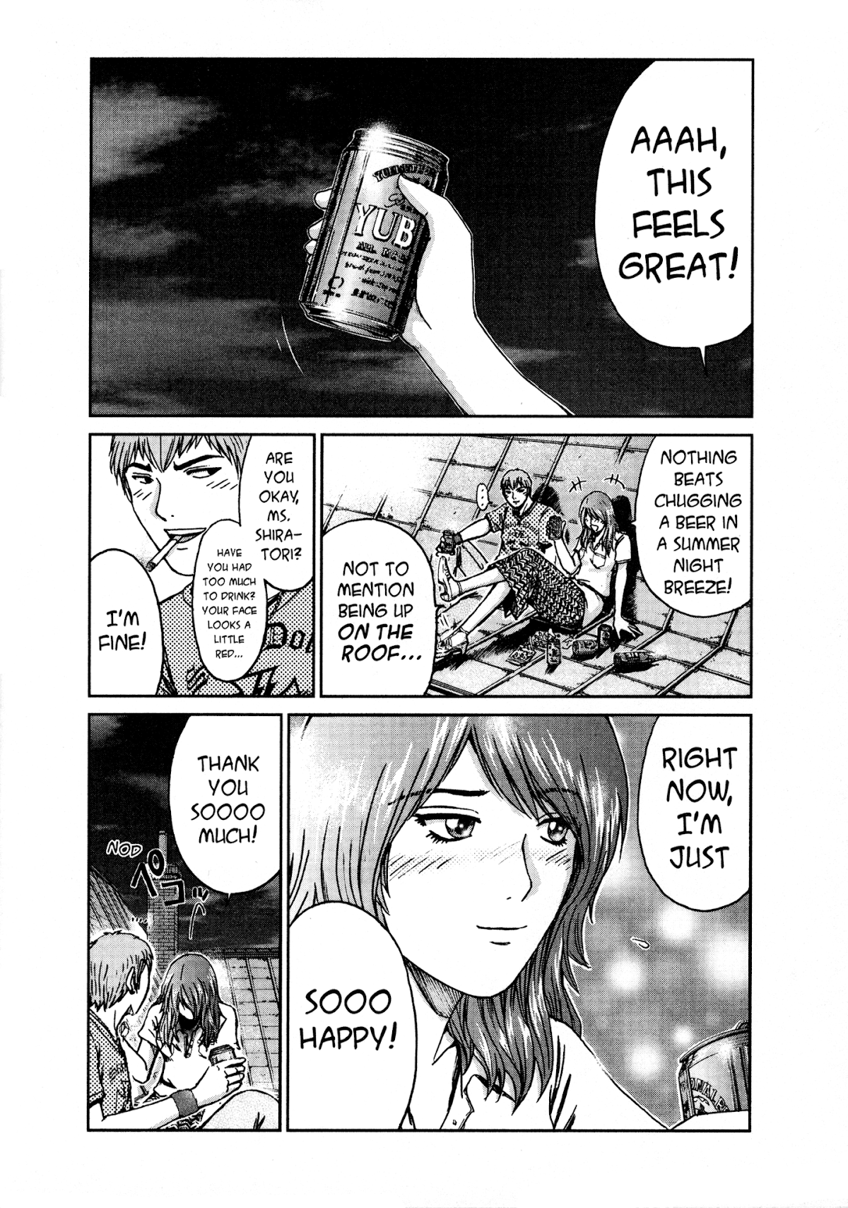 GTO: Shonan 14 Days Chapter 16 page 2 - Chapter 16: Liquor, Men, Women, And Tears