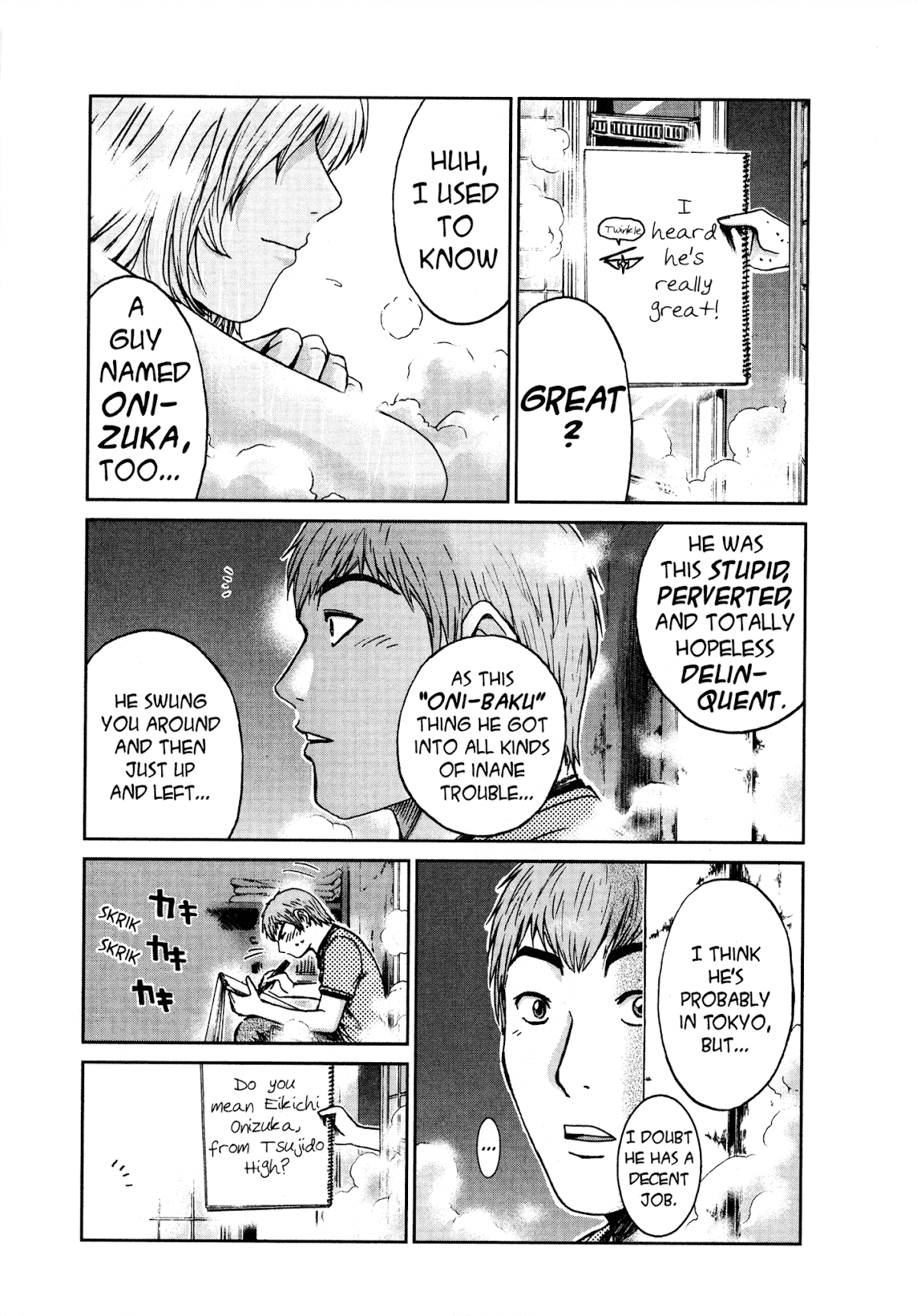 GTO: Shonan 14 Days Chapter 17 page 6 - Chapter 17: Hello, My Friend