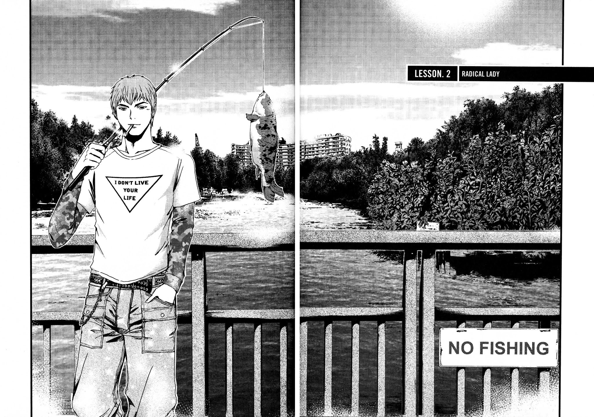 GTO: Shonan 14 Days Chapter 2 page 1 - Chapter 2: Radical Lady