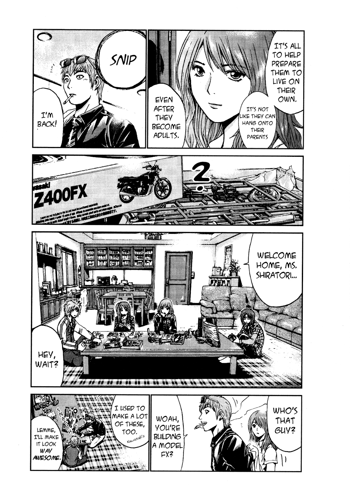 GTO: Shonan 14 Days Chapter 2 page 8 - Chapter 2: Radical Lady