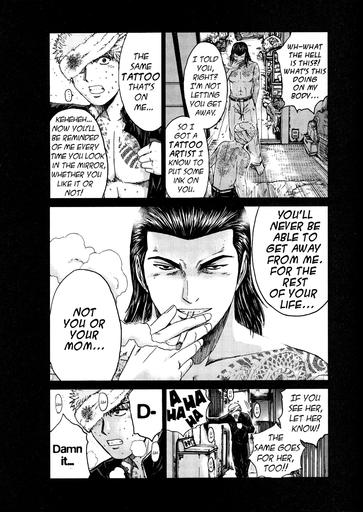 GTO: Shonan 14 Days Chapter 26 page 16 - Chapter 26: Dark Tattoo Memory