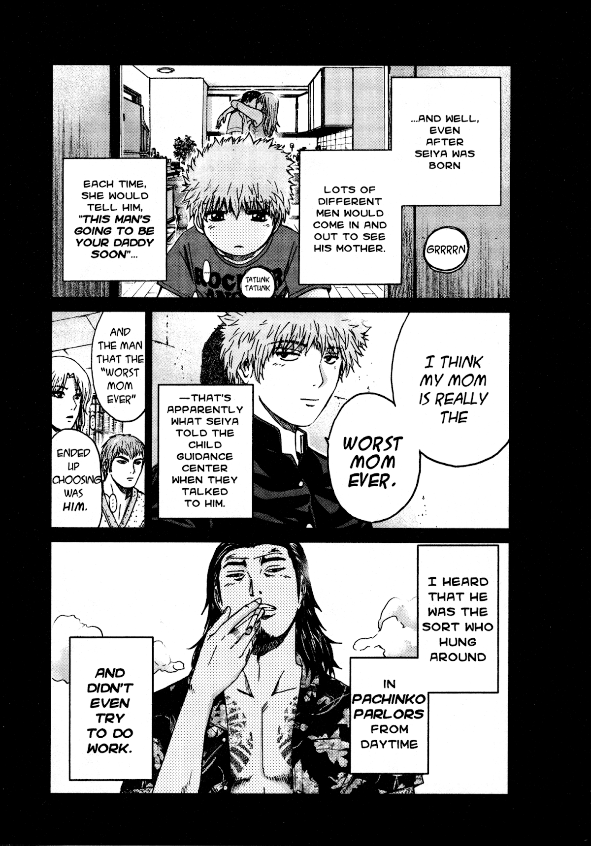 GTO: Shonan 14 Days Chapter 26 page 9 - Chapter 26: Dark Tattoo Memory