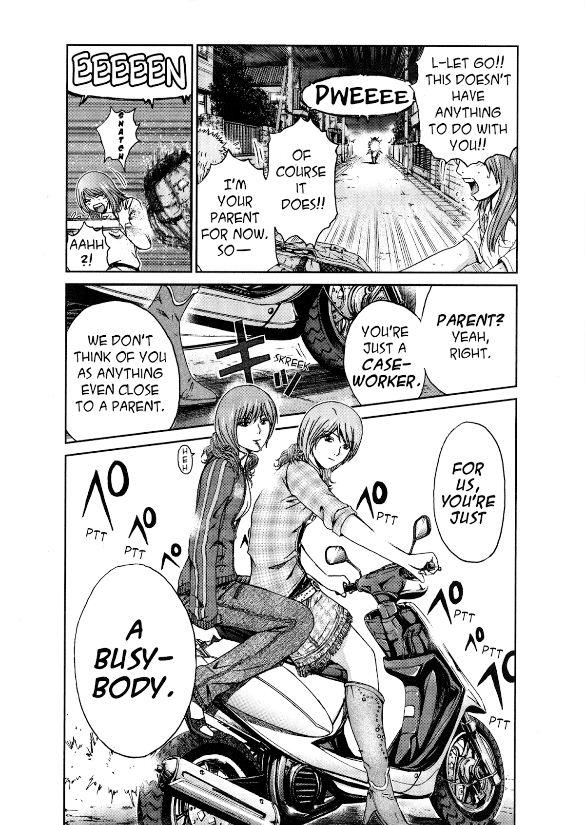 GTO: Shonan 14 Days Chapter 27 page 14 - Chapter 27: Dark Twin Sisters