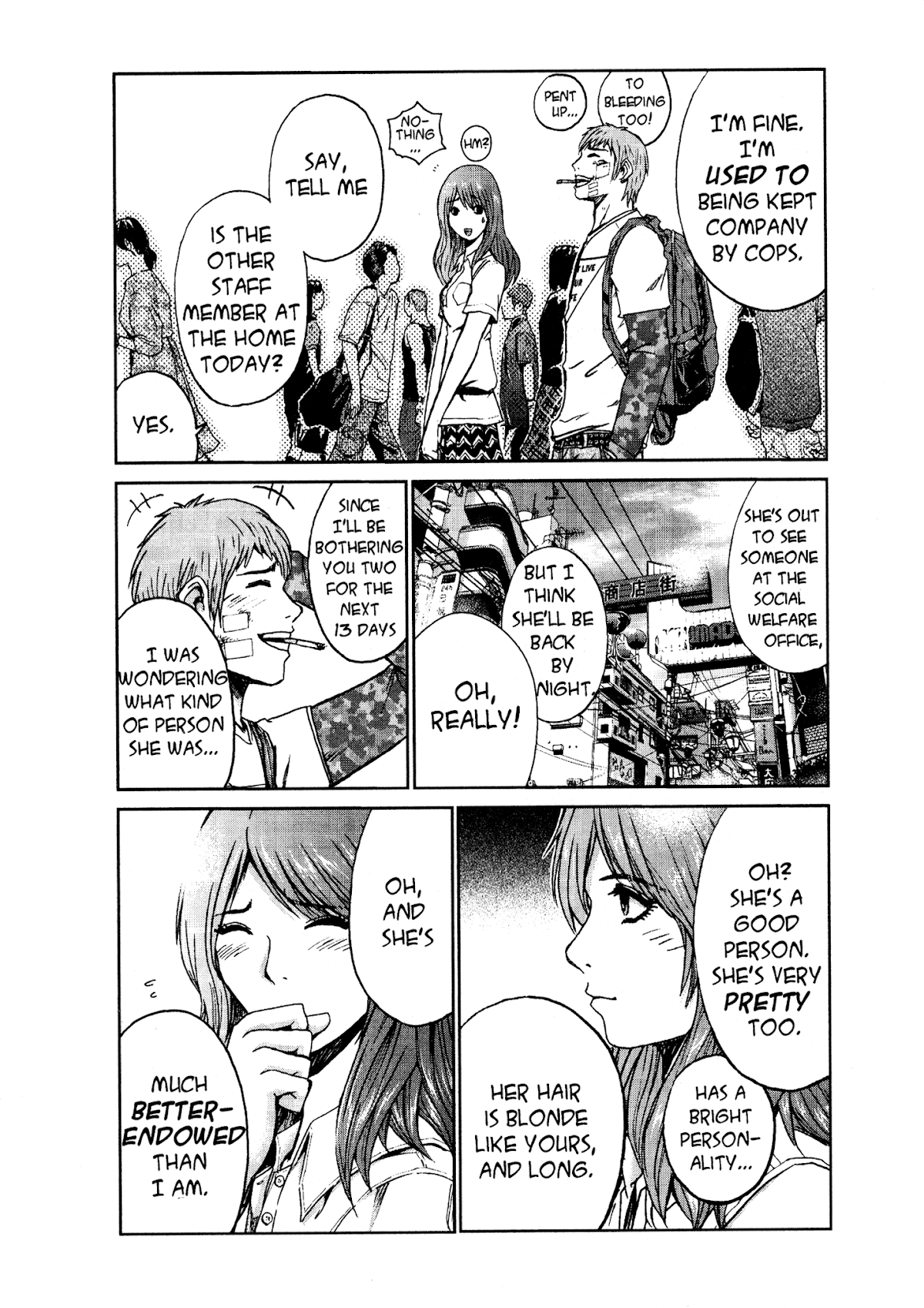 GTO: Shonan 14 Days Chapter 3 page 3 - Chapter 3: The Strong and Ephemeral