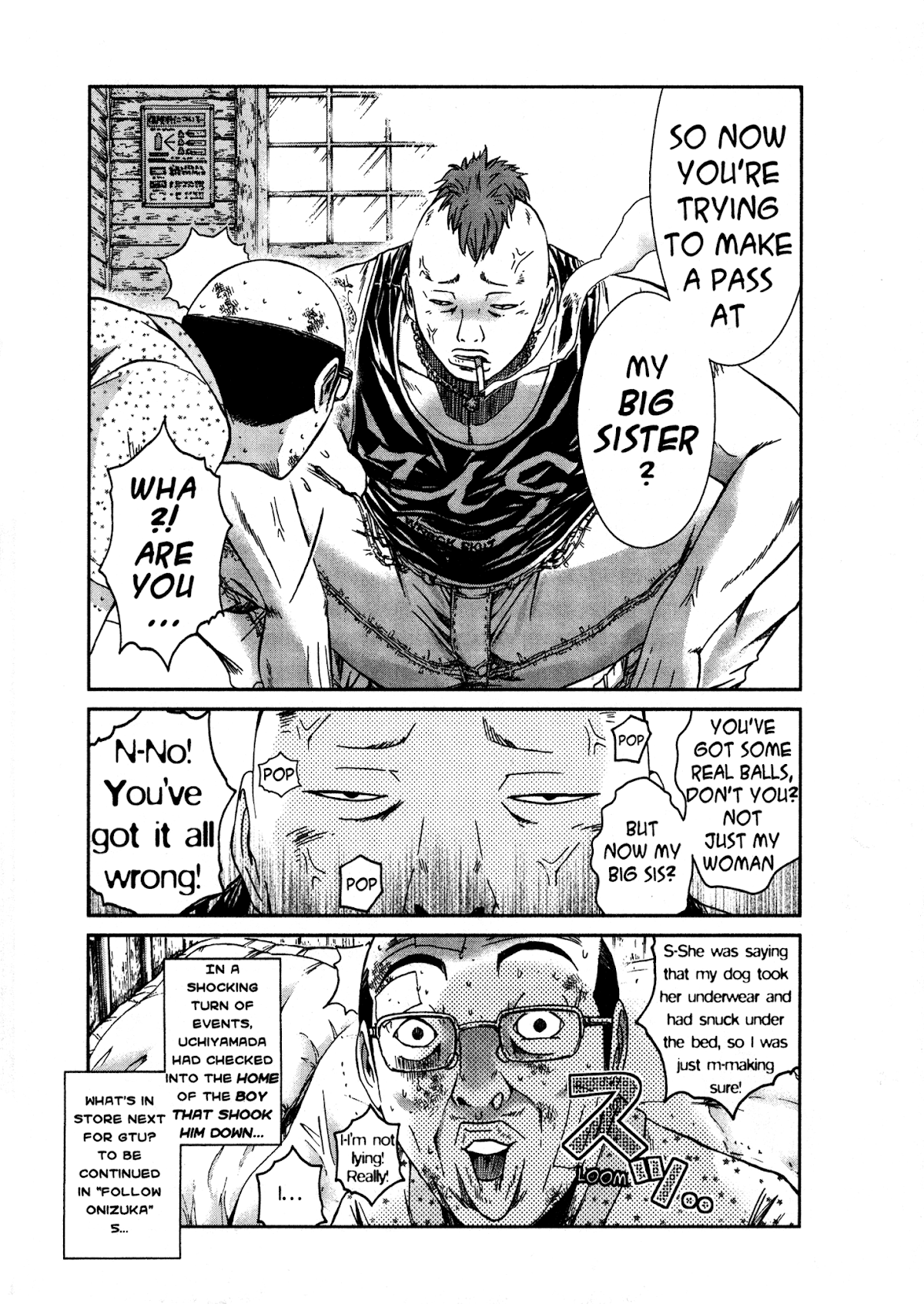 GTO: Shonan 14 Days Chapter 31.5 page 6 - Chapter 31.5: GTU Hiroshi Uchiyamada In "Follow Onizuka" 4