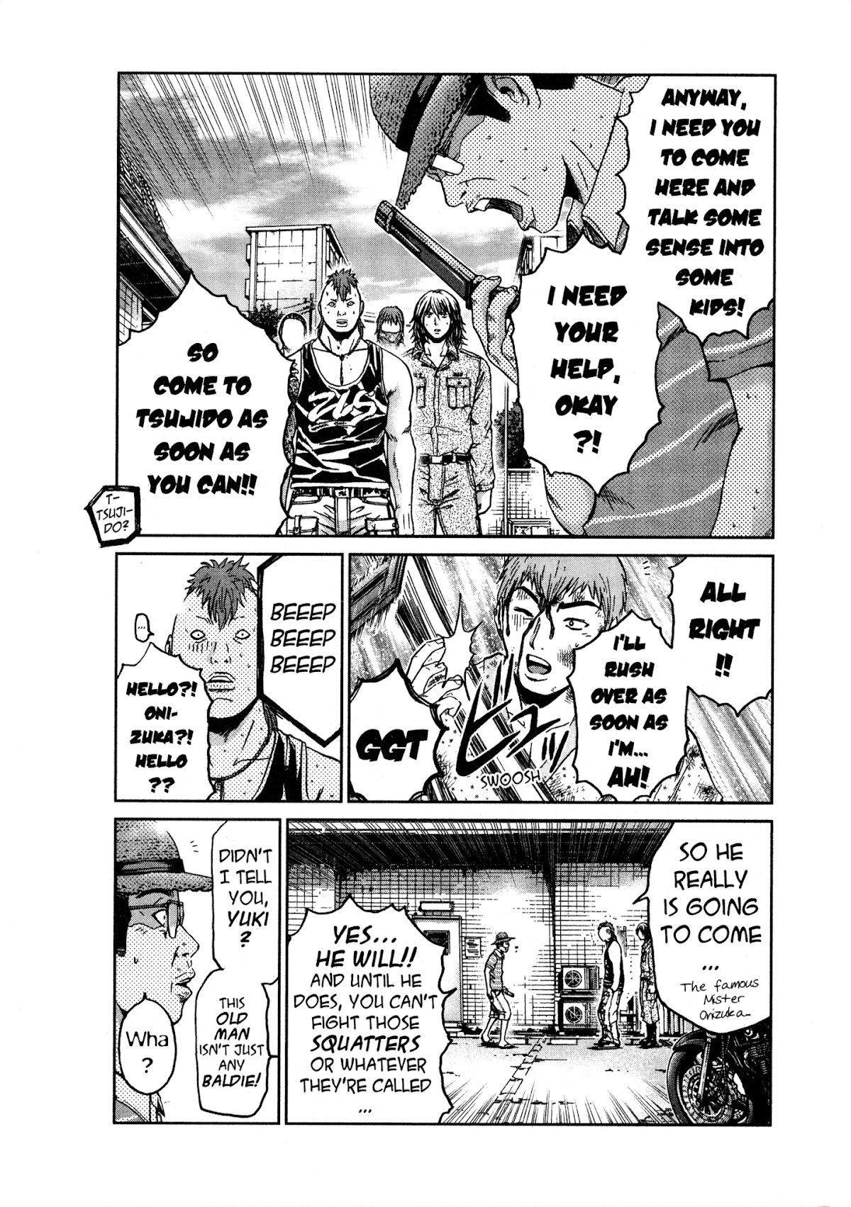 GTO: Shonan 14 Days Chapter 34.6 page 11 - Chapter 34.6: GTU Hiroshi Uchiyamada In "Follow Onizuka" 6