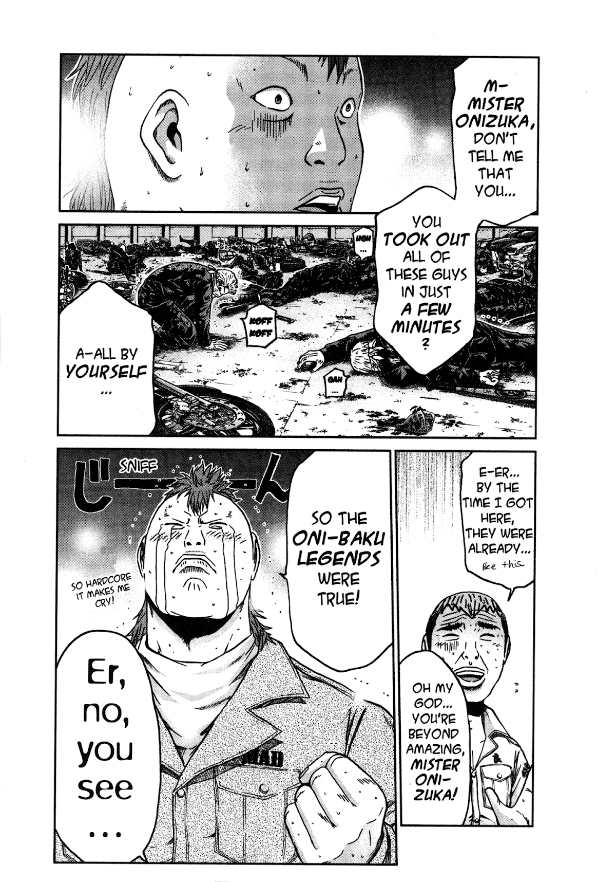 GTO: Shonan 14 Days Chapter 34.8 page 2 - Chapter 34.8: GTU Hiroshi Uchiyamada In "Follow Onizuka" 8